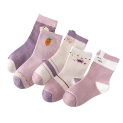 5Pairs Girls Socks