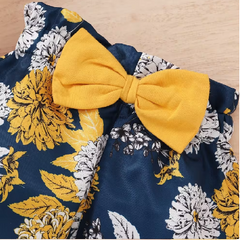 Baby Girl Short Sleeve Bodysuit 3 PCS Set