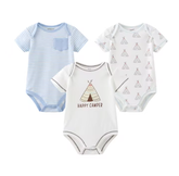 Baby Bodysuit Soft White (3-Pack)