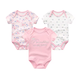 Baby Girl Bodysuit (3-Pack)