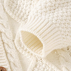 Kids Knit Cropped Cardigan