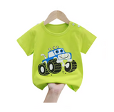 Boy Cotton T-shirt Summer & Fall