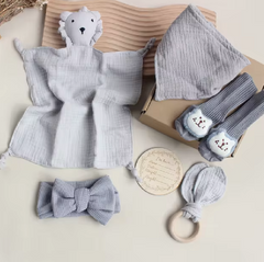 6PCS Newborn Baby Shower Gift Set