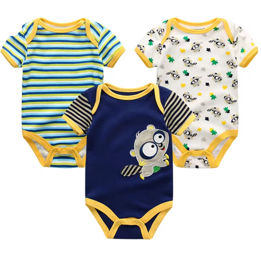 Baby Bodysuit (3-Pack)