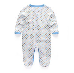 Baby Polka Dots Monkey Print Onesie