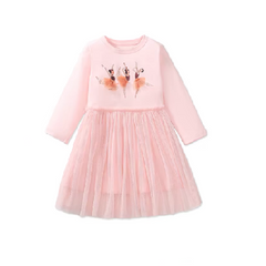 2024 Little Maven Girl Long Sleeves Dress