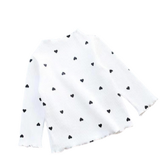 Kids Cute O-Neck Love Top