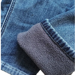 Kids Comfortable Denim & Fleece Jeans